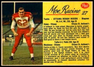 27 Moe Racine